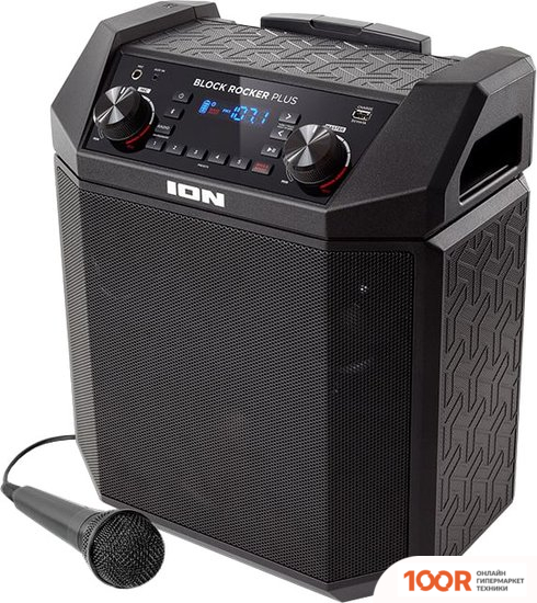Беспроводная колонка ION Audio BLOCK ROCKER PLUS (332314)