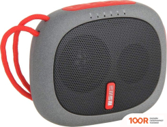 Беспроводная колонка InterStep SBS-260 (СЕРЫЙ/КРАСНЫЙ) (332313)
