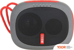 Беспроводная колонка InterStep SBS-260 (СЕРЫЙ/КРАСНЫЙ) (332313)