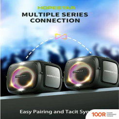 Беспроводная колонка Hopestar PARTY ONE (ЧЕРНЫЙ) (332296)