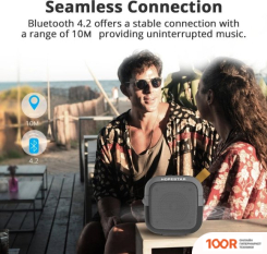 Беспроводная колонка Hopestar A22 (СЕРЫЙ) (332176)
