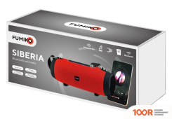 Беспроводная колонка FUMIKO SIBERIA (КРАСНЫЙ) (332155)