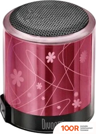 Беспроводная колонка Divoom UPO-BUD (КРАСНЫЙ) (332125)