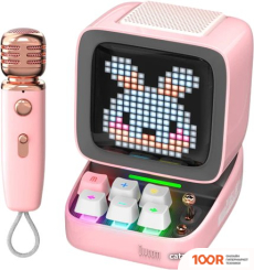 Беспроводная колонка Divoom DITOO-MIC (РОЗОВЫЙ) (332093)