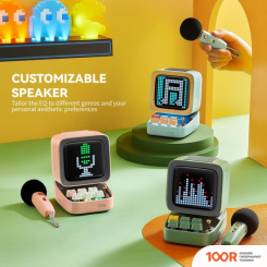 Беспроводная колонка Divoom DITOO-MIC (ЗЕЛЕНЫЙ) (332092)