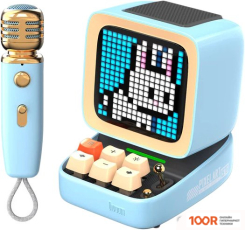 Беспроводная колонка Divoom DITOO-MIC (ГОЛУБОЙ) (332091)