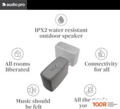 Беспроводная колонка Audio Pro A15 (ТЕМНО-СЕРЫЙ) (331991)