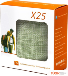 Беспроводная колонка Arka X25 OUTDOOR (ЗЕЛЕНЫЙ) (331973)