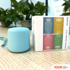 Беспроводная колонка Arka FOSH (ГОЛУБОЙ) (331961)