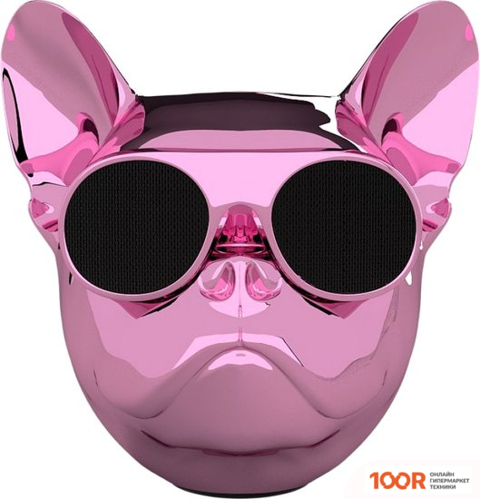 Беспроводная колонка AeroSystem AEROBULL NANO CHROME (РОЗОВЫЙ) (331925)