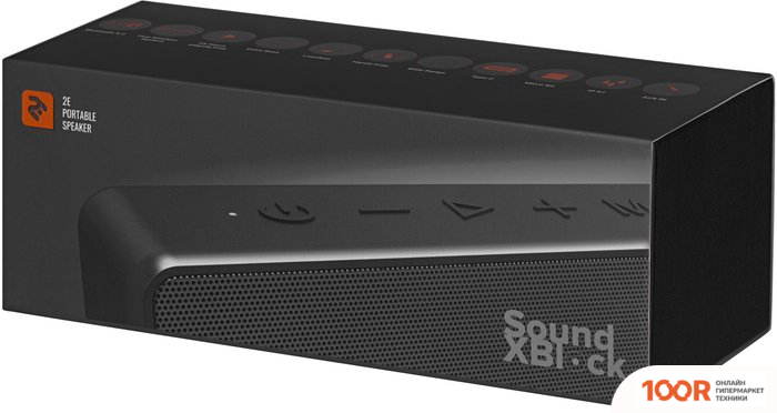 Беспроводная колонка 2E SOUNDXBLOCK (ЧЕРНЫЙ) (331894)