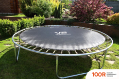 Батут V2 Trampoline REDLINE 12FT 374 СМ (С ВНЕШНЕЙ СЕТКОЙ И ЛЕСТНИЦЕЙ) (331888)
