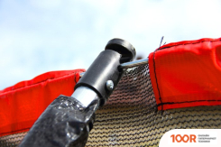 Батут V2 Trampoline REDLINE 12FT 374 СМ (С ВНЕШНЕЙ СЕТКОЙ И ЛЕСТНИЦЕЙ) (331888)