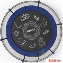 Батут Unix Line SUPREME GAME 8FT (СИНИЙ) (331882)