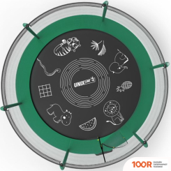 Батут Unix Line SUPREME GAME 8FT (ЗЕЛЕНЫЙ) (331881)