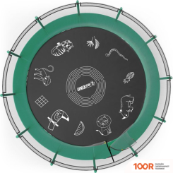 Батут Unix Line SUPREME GAME 16FT (ЗЕЛЕНЫЙ) (331878)