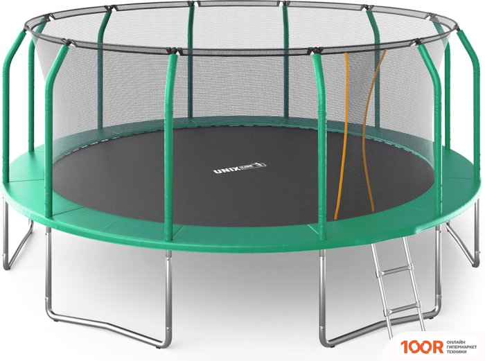 Батут Unix Line SUPREME BASIC 16 FT (GREEN) (331871)