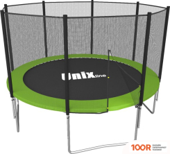 Батут Unix Line SIMPLE 8 FT GREEN (OUTSIDE) (331863)