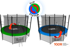 Батут Unix Line CLASSIC 8FT INSIDE (СИНИЙ/ЗЕЛЕНЫЙ) (331837)