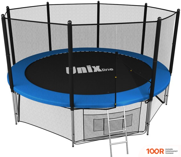 Батут Unix Line CLASSIC 12FT OUTSIDE (СИНИЙ/ЗЕЛЕНЫЙ) (331832)