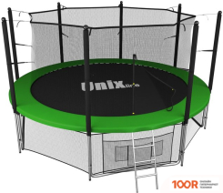 Батут Unix Line CLASSIC 12FT INSIDE (СИНИЙ/ЗЕЛЕНЫЙ) (331831)