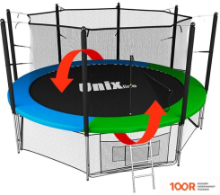 Батут Unix Line CLASSIC 10FT INSIDE (СИНИЙ/ЗЕЛЕНЫЙ) (331829)