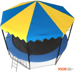 Батут Unix Line 10FT INSIDE (СИНИЙ, С КРЫШЕЙ) (331815)