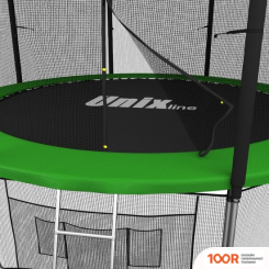 Батут Unix Line 10FT INSIDE (ЗЕЛЕНЫЙ, С КРЫШЕЙ) (331814)