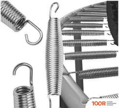 Батут Springos 8FT 252 СМ (С ВНЕШНЕЙ СЕТКОЙ И ЛЕСТНИЦЕЙ) (331784)