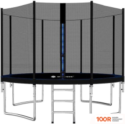 Батут Springos 12FT 374 СМ (С ВНЕШНЕЙ СЕТКОЙ И ЛЕСТНИЦЕЙ) (331782)