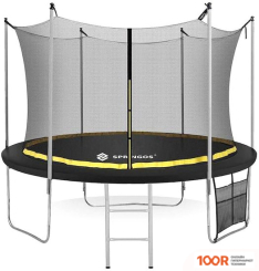 Батут Springos 10FT 312 СМ (С ВНУТРЕННЕЙ СЕТКОЙ И ЛЕСТНИЦЕЙ) (331781)
