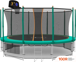 Батут Hasttings CLASSIC GAME (460 СМ, ЗЕЛЕНЫЙ) (331735)