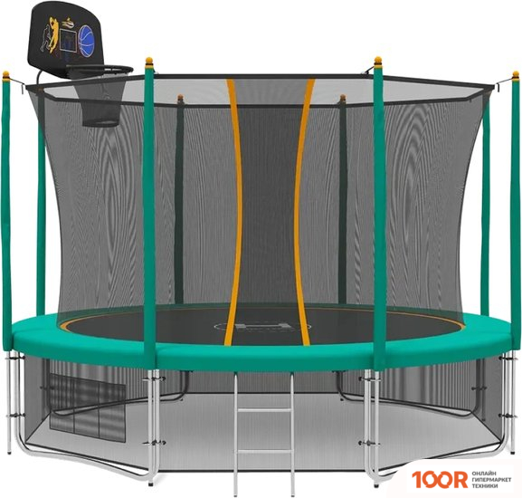 Батут Hasttings CLASSIC GAME (366 СМ, ЗЕЛЕНЫЙ) (331734)