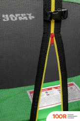 Батут Happy Jump 12FT-I PRO 374 СМ С ВНУТРЕННЕЙ СЕТКОЙ И ЛЕСТНИЦЕЙ (331726)