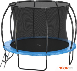 Батут GetActive JUMP PRO 10FT С ЛЕСТНИЦЕЙ И ВНУТРЕННЕЙ СЕТКОЙ (СИНИЙ) (331717)