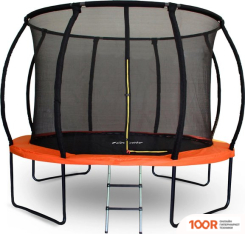Батут GetActive JUMP PRO 10FT С ЛЕСТНИЦЕЙ И ВНУТРЕННЕЙ СЕТКОЙ (ОРАНЖЕВЫЙ) (331716)