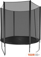 Батут GetActive JUMP 6FT - 183 СМ С СЕТКОЙ (ЧЕРНЫЙ) (331712)