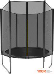 Батут GetActive JUMP 6FT - 183 СМ С СЕТКОЙ (ЧЕРНЫЙ) (331712)