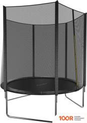 Батут GetActive JUMP 6FT - 183 СМ С СЕТКОЙ (ЧЕРНЫЙ) (331712)