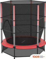 Батут GetActive JUMP 55" - 140 СМ (ЧЕРНЫЙ/КРАСНЫЙ) (331709)