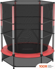 Батут GetActive JUMP 55" - 140 СМ (ЧЕРНЫЙ/КРАСНЫЙ) (331709)