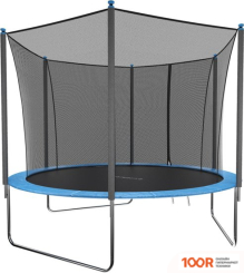 Батут GetActive JUMP 10FT - 312 СМ С ЛЕСТНИЦЕЙ, ВНУТРЕННЕЙ СЕТКОЙ (СИНИЙ) (331698)