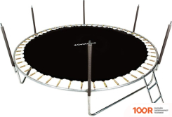 Батут GetActive JUMP 10FT - 312 СМ С ЛЕСТНИЦЕЙ, ВНУТРЕННЕЙ СЕТКОЙ (СИНИЙ) (331698)