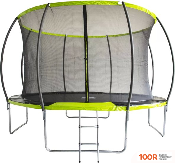 Батут Fitness Trampoline GREEN 427 СМ - 14FT EXTREME INSIDE (331681)