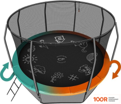 Батут Clear Fit FAMILYHOP 10FT (ДВУСТОРОННИЙ) (331651)