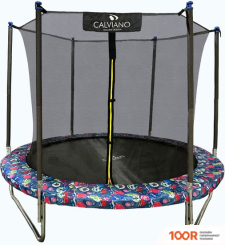 Батут Calviano SMILE 183 СМ-6 FT С ВНУТРЕННЕЙ СЕТКОЙ СКЛАДНОЙ (331637)