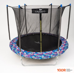Батут Calviano SMILE 183 СМ-6 FT С ВНУТРЕННЕЙ СЕТКОЙ СКЛАДНОЙ (331637)