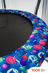 Батут Calviano OUTSIDE MASTER SMILE 374 СМ - 12FT (ВНЕШНЯЯ СЕТКА, С ЛЕСТНИЦЕЙ) (331633)