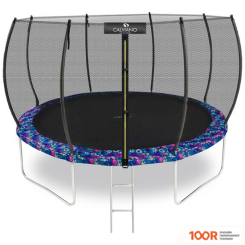 Батут Calviano OUTSIDE MASTER SMILE 374 СМ - 12FT (ВНЕШНЯЯ СЕТКА, С ЛЕСТНИЦЕЙ) (331633)