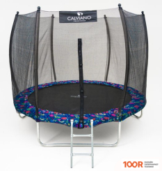 Батут Calviano OUTSIDE MASTER SMILE 312 СМ - 10FT (ВНЕШНЯЯ СЕТКА, С ЛЕСТНИЦЕЙ) (331632)